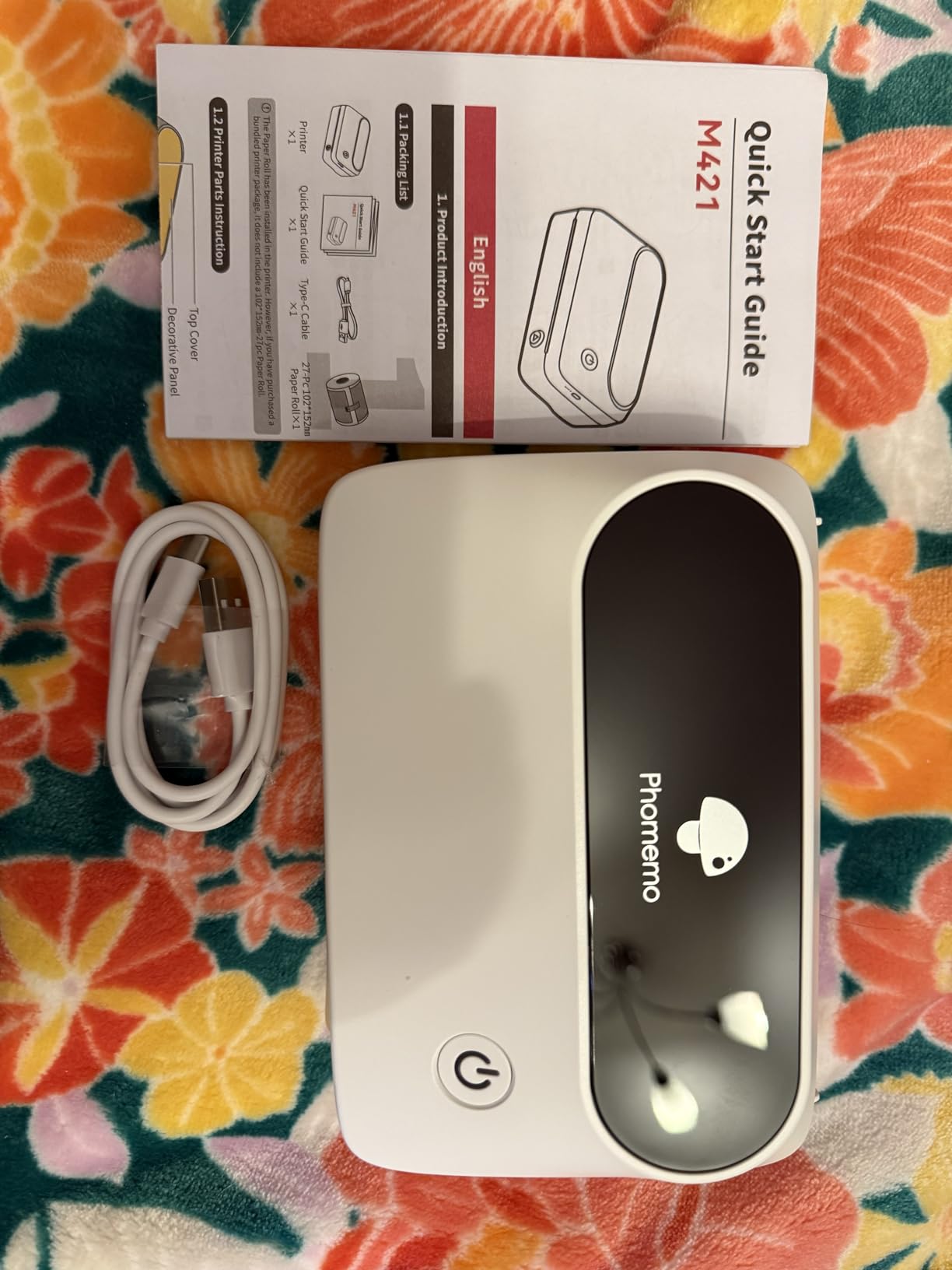 フォメモ M421 Blue歯用サーマルラベルメーカー | ポータブルで効率的