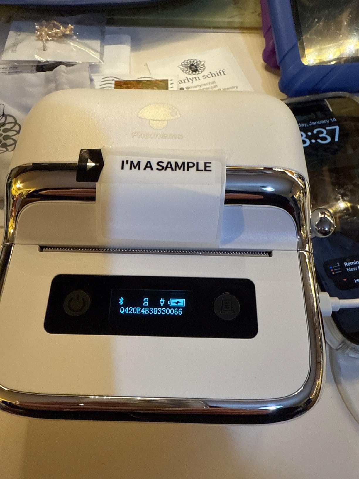 Phomemo M250 Bluetooth Portable Thermal Business Label Maker