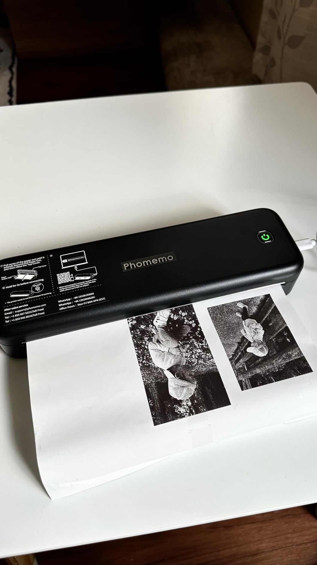 Phomemo Direct Thermal Portable Printer M834 Bluetooth