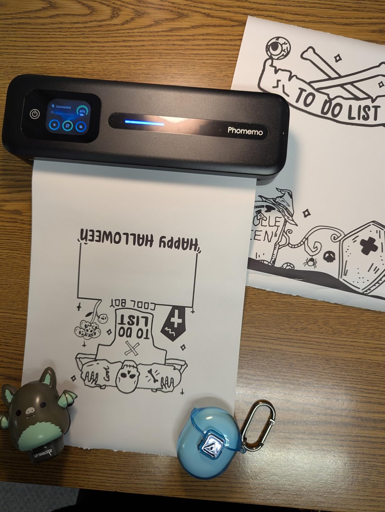 M832D Touchscreen Thermal Printer: Portable A4 Bluetooth Printer