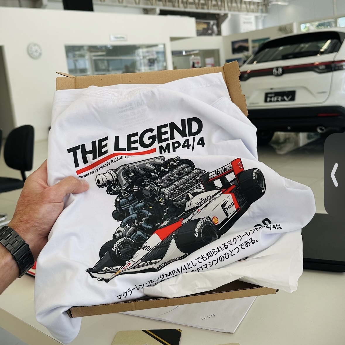 Camiseta The Legend MP4/4 - 1988 - Branca – TSO STORE